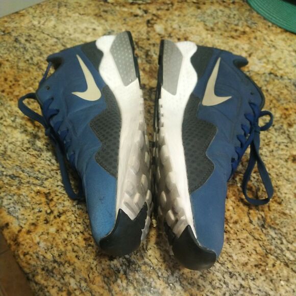 Nike Mens Air Zoom Pegasus 92 844654-400 Blue Lace Up Running Shoes Size 9.5